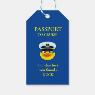 Cruising Duck Tag-Perfect for the great duck hunt! Gift Tags
