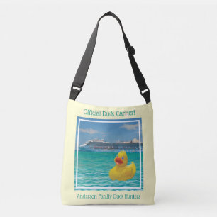 Cruising ducks duck carrier crossbody bag