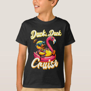 Cruising Ducks Duck Duck Cruise Family Vacation Ru T-Shirt