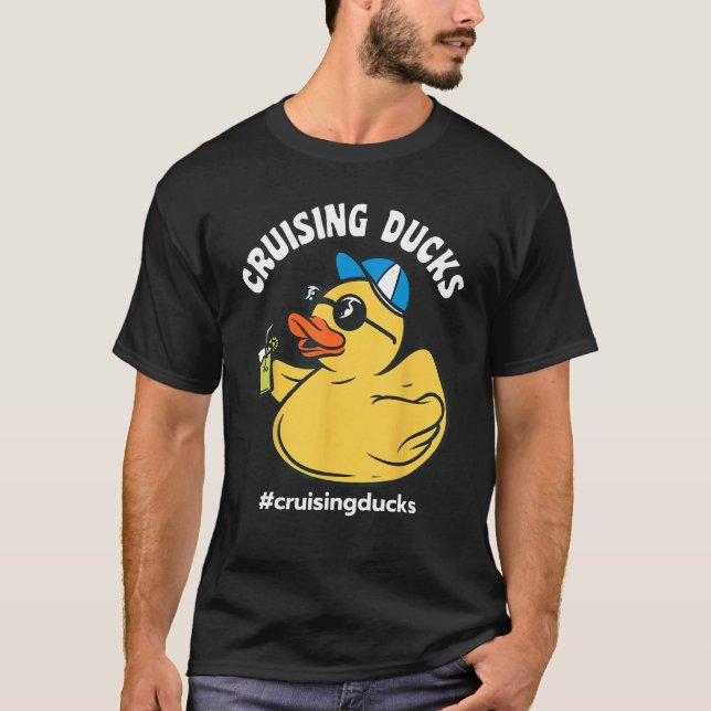 Cruising Ducks, Family Cruise Matching, Cruising D T-Shirt (Front)