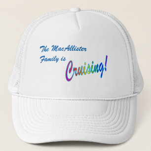 Cruising Family Personalised Trucker Hat