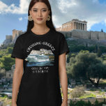 Cruising Greece Acropolis Athens Greek T-Shirt<br><div class="desc">You may change the style of this shirt by choosing More > under the style option. It may be personalised in the area provide or customising by choosing the click to customise further option and changing the name, initials or words. You may also change the text colour and style or...</div>