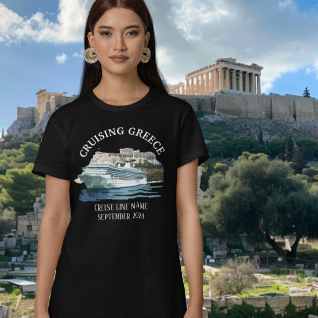 Cruising Greece Acropolis Athens Greek T-Shirt (Creator Uploaded)