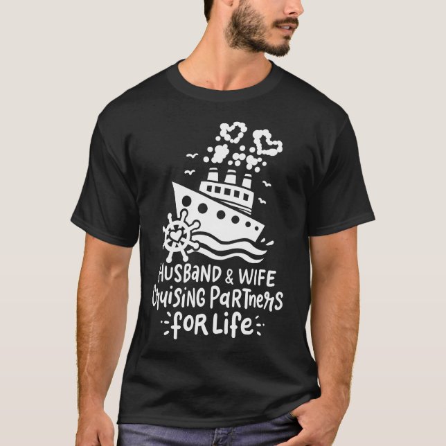 Cruising Husband Wife T-Shirt (Front)