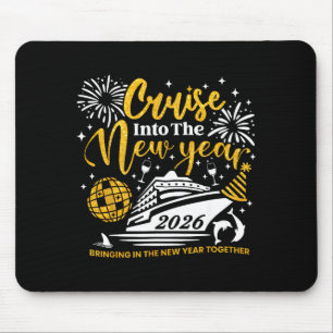 Cruising Into 2026 New Year Matching Family Cruise Mouse Mat