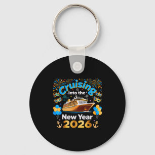 Cruising Into 2026 New Year’s Eve Cruise Vacation Key Ring