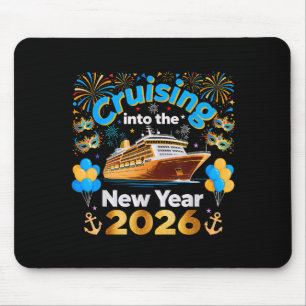 Cruising Into 2026 New Year’s Eve Cruise Vacation  Mouse Mat