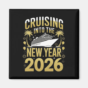 Cruising Into 2026 New Years Eve Cruise Vacation M Magnet