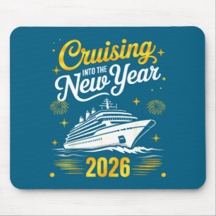 Cruising Into 2026 New Years Eve Matching Family C Mouse Mat