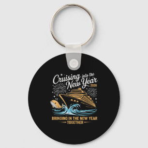 Cruising Into 2026 New Years Eve Party Cruise Fami Key Ring