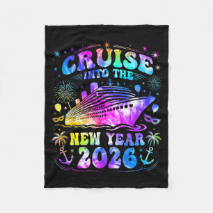Cruising Into 2026 New Years Eve Party Favors Fami Fleece Blanket