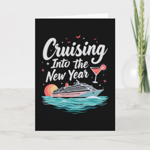 Cruising Into 2026 New Years Eve Party Matching Fa Card