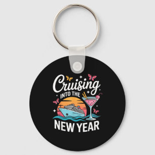 Cruising Into 2026 New Years Eve Party Matching Fa Key Ring