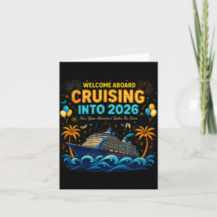 Cruising Into 2026 Trocal New Year Celebration  Card