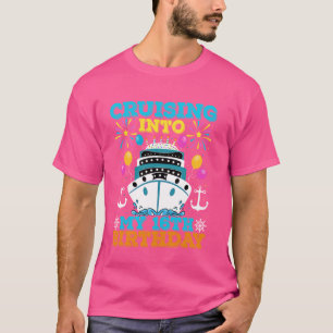 Cruising Into My 16th Birthday Party, Cruise Theme T-Shirt