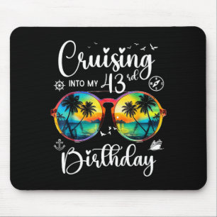 Cruising Into My 43rd Birthday Trip Vacation Cruis Mouse Mat