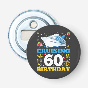 Cruising Into My 60 Birthday Party Bottle Opener