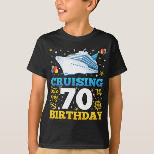 Cruising Into My 70 Birthday Party Boy T-Shirt