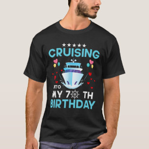 Cruising Into My 70 Year Old Cruise Birthday 70th T-Shirt