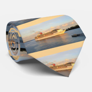 Cruising into Nassau Stripe Tie