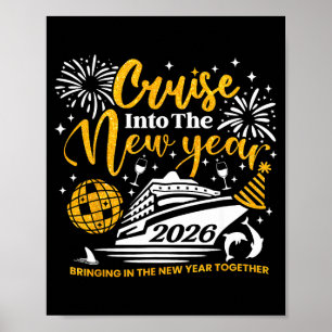 Cruising Into The New Year 2026 Bringing In The Ne Poster