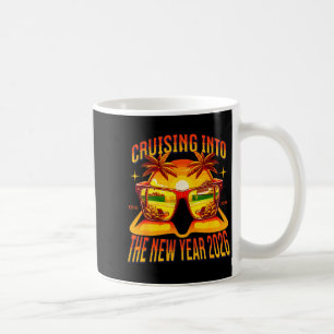 Cruising Into The New Year 2026  Coffee Mug