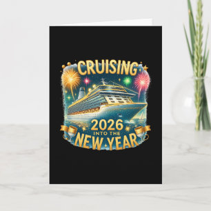 Cruising Into The New Year 2026 Cruise Vacation Fi Card