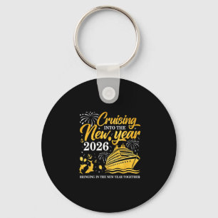 Cruising Into The New Year 2026 Happy New Year 202 Key Ring