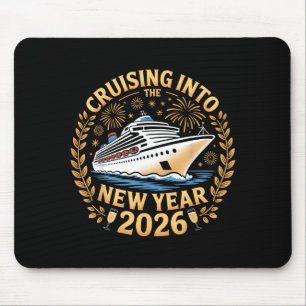 Cruising Into The New Year 2026 Happy New Year 202 Mouse Mat