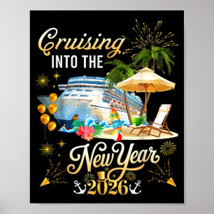 Cruising Into The New Year 2026 Happy New Year 202 Poster