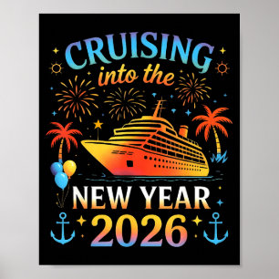 Cruising Into The New Year 2026 Happy New Year Fam Poster