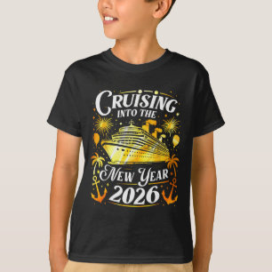 Cruising Into The New Year 2026 Happy New Year Fam T-Shirt
