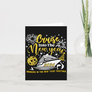 Cruising Into The New Year 2026 Happy New Year Vac Card