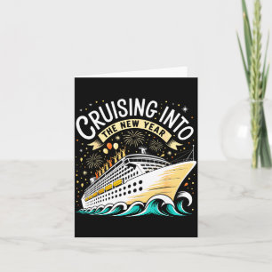 Cruising Into The New Year 2026 Matching Family Cr Card