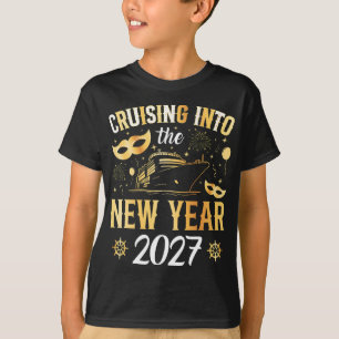 Cruising into the New Year 2027 Boy T-Shirt