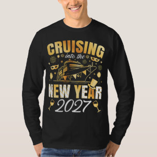 Cruising into the New Year 2027 Men LS T-Shirt