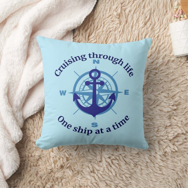  Cruising Life Cushion (Blanket)