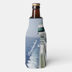 Cruising on Balcony Row Personalised Bottle Cooler