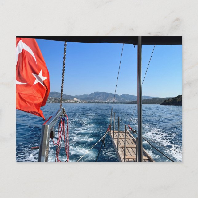 Cruising On The Aegean Sea  Postcard (Front)