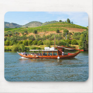 Cruising on the river Douro in Portugal Mouse Mat