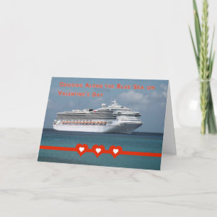 Cruising on Valentine's Day Card