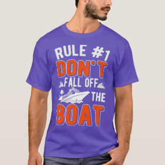 Cruising Rules Boat Funny Cruise Ship T-Shirt