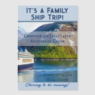Cruising Stateroom Door Magnet Northern Cruise