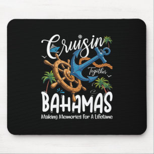Cruising Together Bahamas Family Cruise Trip Mouse Mat