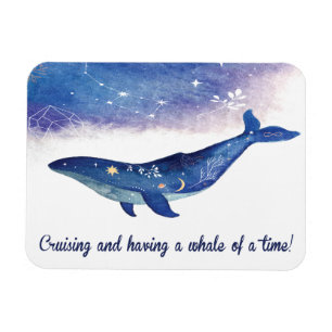 Cruising Whale Of A Time Alaska Hawaii Magnet
