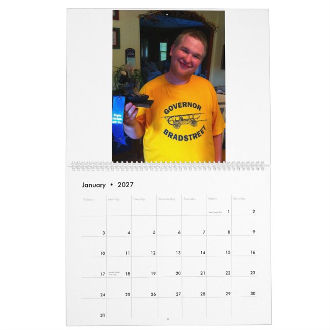 Crumb Diaries Printed Calendar (Jan 2027)