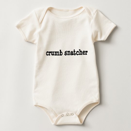 crumb snatcher baby bodysuit