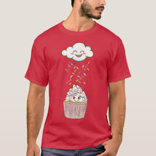 Crumble Cloud - Funny - Baking Lover Cupcake 1244 T-Shirt