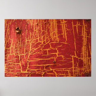 Crumbling old paint on a steel plate. abstract, ag poster