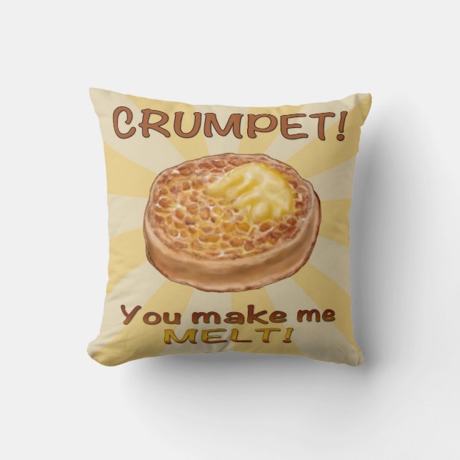 Crumpet Cushion (Front)